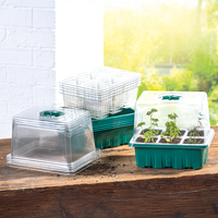 Anzucht-Gewächshaus 6er-Set, hoch