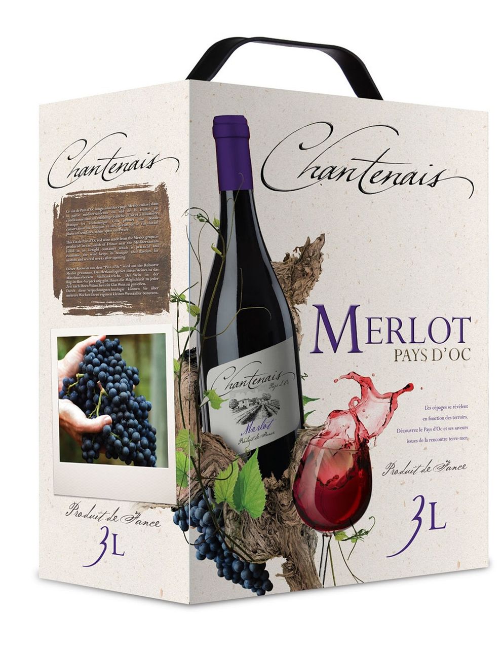 Merlot Bag in Box 3 l