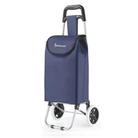 30L Einkaufstrolley – Aluminium-Trolley in Blau