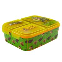 T-Rex Kinder-Brotdose – 3 Fächer & Dino-Design