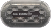 Berger & Schröter | Akku LED Mini Warnbalken magnetisch, 12/24 V Warnlicht, Fernsteuerung