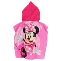 Disney Minnie Mouse Kinderponcho – 100x55 cm Mikrofaser