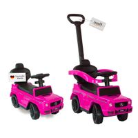 Lemodo Rutschauto mit Schiebstange Mercedes ab 1 Jahr, pink