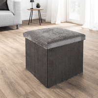 Cord-Sitzwürfel, Anthrazit