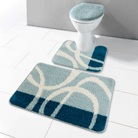 Badezimmer-Garnitur, 3-tlg.