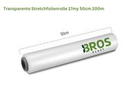Brosplast Stretchfolie 50 cm x 300 meter 17 My Palettenfolie