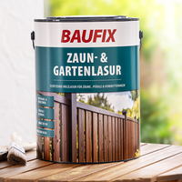 Zaun- und Gartenlasur, ca. 5 Liter, Anthrazitgrau