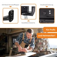 Arbeitsbock 2er Set höhenverstellbar, Klappbock bis 590 kg Tragkraft