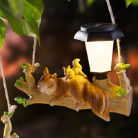 LED-Solar-Hängetier - Eichhörnchen