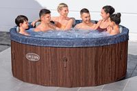 LAY-Z-SPA Energiespar-Whirlpool Toronto AirJet + Schaumstoffpaneelen App-Steuerung, 7 Pers. 190x70cm