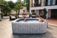 LAY-Z-SPA® Energiespar-Whirlpool San Francisco HydroJet Pro™ + App-Steuerung, 230x230x71cm