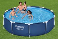 Steel Pro™ Frame Pool ohne Pumpe Ø 305 x 76 cm, dunkelblau, rund