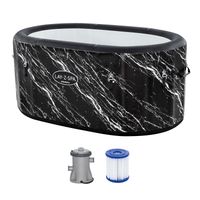 LAY-Z-SPA® FortiFiber™ Eisbad Glacial Dip™ mit Filterpumpe 152 x 92 x 71 cm