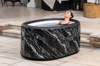 LAY-Z-SPA® FortiFiber™ Eisbad Glacial Dip™ mit Filterpumpe 152 x 92 x 71 cm