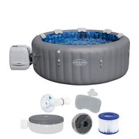 LAY-Z-SPA® Energiespar-Whirlpool Santorini HydroJet Pro™ + App-Steuerung, 7 Pers. 216x80cm