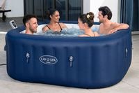 LAY-Z-SPA® Energiespar-Whirlpool Hawaii AirJet™ + App-Steuerung, für 6 Pers. 180x180x71cm