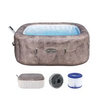 LAY-Z-SPA® Energiespar-Whirlpool Rome AirJet™ + App-Steuerung, 6 Pers., 180 x 180 x 71 cm