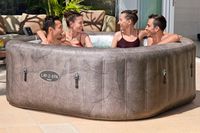 LAY-Z-SPA® Energiespar-Whirlpool Rome AirJet™ + App-Steuerung, 6 Pers., 180 x 180 x 71 cm
