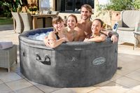LAY-Z-SPA® Whirlpool Carrara AirJet + App-Steuerung, Schaumstoffpaneele 6 Pers. 170 x 65 cm