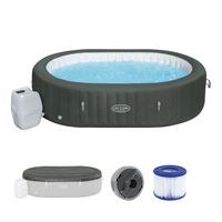 LAY-Z-SPA® XXL-Whirlpool Mauritius AirJet™ + App-Steuerung, für 7 Pers. 270x180x71cm