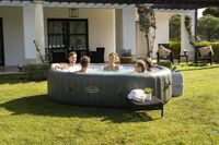 LAY-Z-SPA® XXL-Whirlpool Mauritius AirJet™ + App-Steuerung, für 7 Pers. 270x180x71cm
