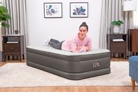 Fortech® Single-Luftbett mit integrierter Elektropumpe 191 x 97 x 46 cm