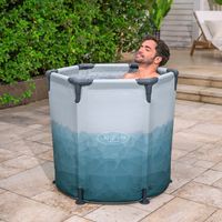LAY-Z-SPA® Eisbad Glacial Dip™ mit Filterpumpe Ø 90 x 80 cm, rund