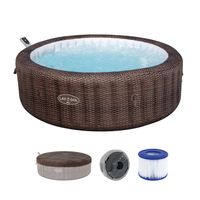 LAY-Z-SPA® Energiespar-Whirlpool Bali AirJet™ + App-Steuerung, für 7 Pers. 216 x 71 cm