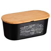 Brotbox, schwarz, FSC