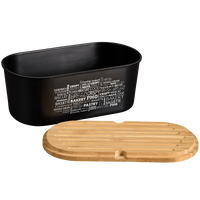 Brotbox, schwarz, FSC