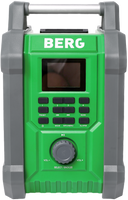 BERG AKKU Baustellenradio, Bluetooth, DAB+, Li-Ion