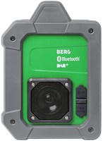 BERG AKKU Baustellenradio, Bluetooth, DAB+, Li-Ion