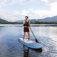 Hydro Force® SUP Allround Board-Set Oceana™ Compactair™ + Elektropumpe 305 x 84 x 15 cm