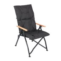 HOMECALL Campingstuhl Faltbar Rückenverstellbar in 4 Positionen bis 150 KG