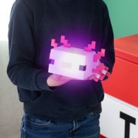 MINECRAFT - LED Axolotl, Lampe, wiederaufladbar