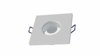 LED Labs Deckenrahmen BONA GU10 – Weiß, IP44