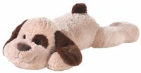 Hund XL liegend beige/braun