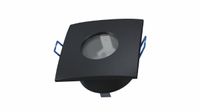 LED Labs XANA GU10 Einbaurahmen 70 mm IP44 Schwarz