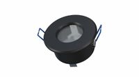 LED Labs LISA GU10 Einbaurahmen Ø70 mm IP44 Schwarz