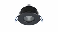 LED Labs LISA GU10 Einbaurahmen Ø70 mm IP44 Schwarz