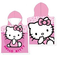 Hello Kitty Kinderponcho – Kapuzenponcho & Strandtuch