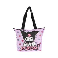 Kinder Strandtasche mit Kuromi Motiv – Perfekt für Pool, Strand & Freizeit
