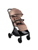 MoMi ANDREA Kinderwagen in Beige mit automatischem Klappmechanismus in Beige