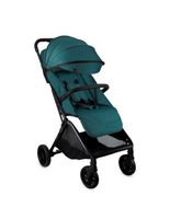 MoMi ANDREA Kinderwagen in Grün mit automatischem Klappmechanismus in Grün