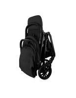 MoMi ANDREA Kinderwagen in Grau mit automatischem Klappmechanismus Grau
