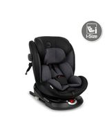 MoMi EMI drehbarer Kindersitz in Schwarz für Kinder von 40 bis 150 cm in schwarz