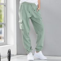 Sport- und Freizeit-Cargo-Sweathose, für Damen
