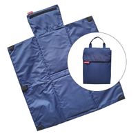 Wickelquick Wickelunterlage – Tragbar & mit Taschen - Blau