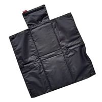 Wickelquick Wickelunterlage – Tragbar & mit Taschen - Schwarz