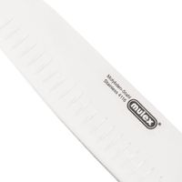 Profi- Santokumesser mit Kullenschliff Edelstahl